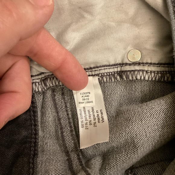 Lane Bryant 18 Mid Rise Boot Cut Jeans Gray Women’s Stretch - Picture 12 of 13